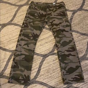True Religion Camo cords